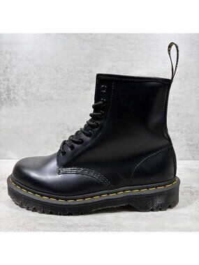 Dr Martens 1460 Bex Smooth Leather Lace Up Boots - Men's Size 9 / Womens' 10